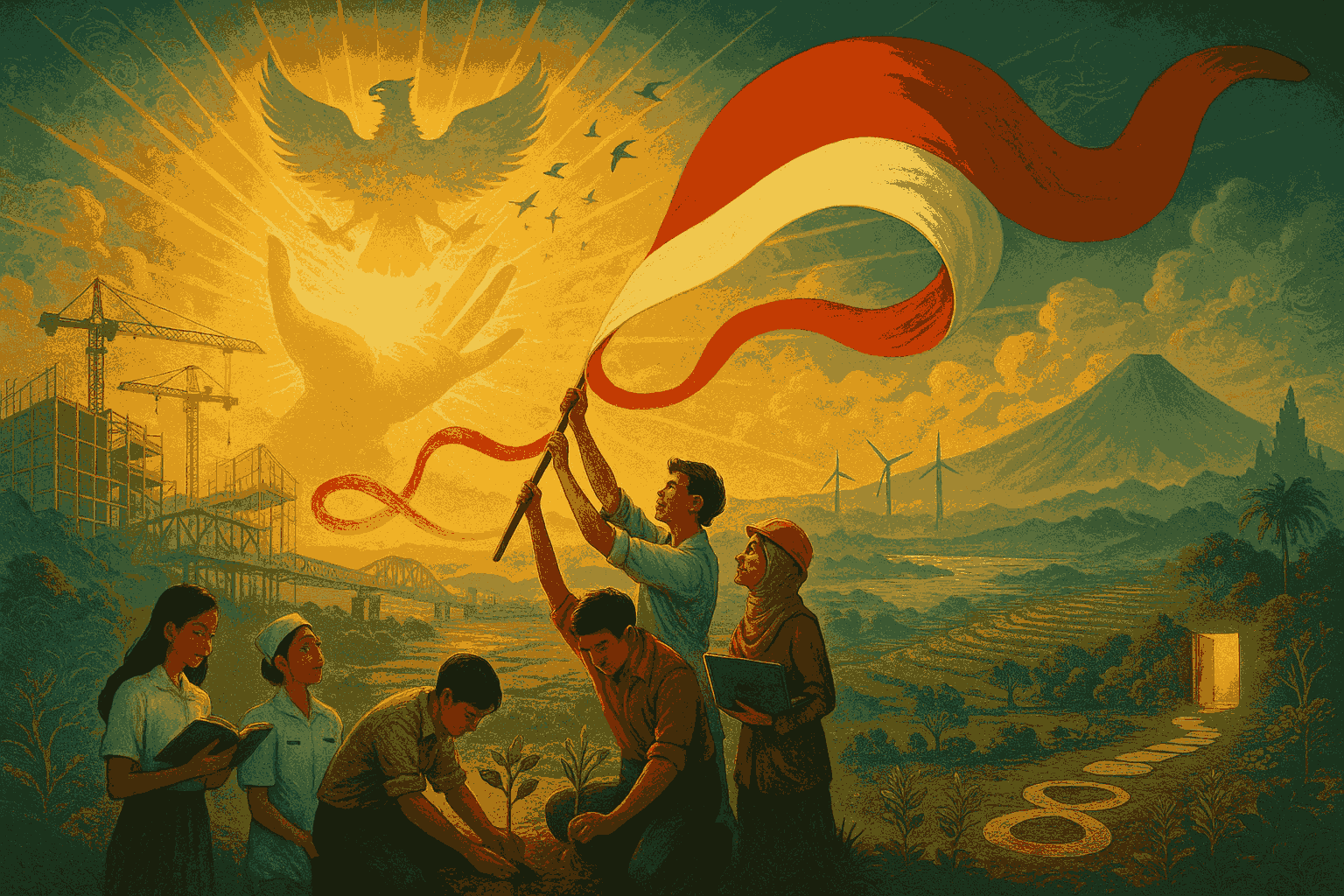 Bangunlah Bangsaku, Jayalah Negeriku