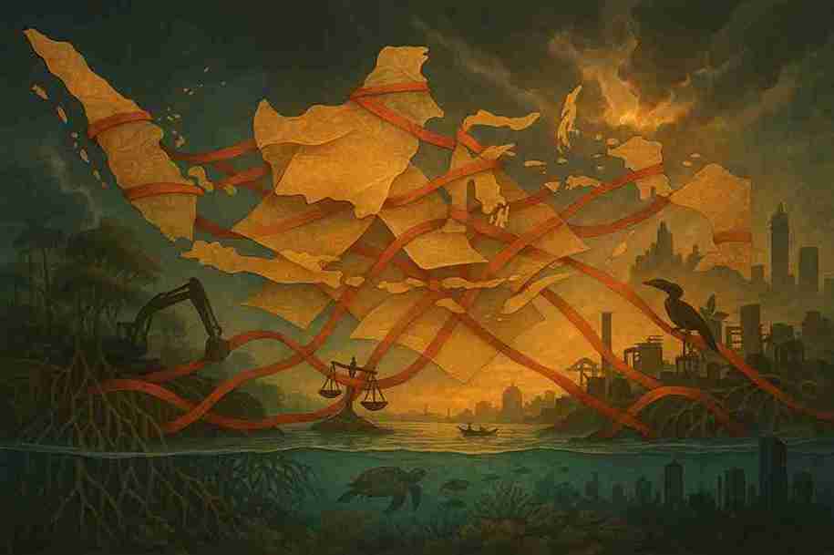 Tumpang Tindih Hukum Lingkungan di Indonesia